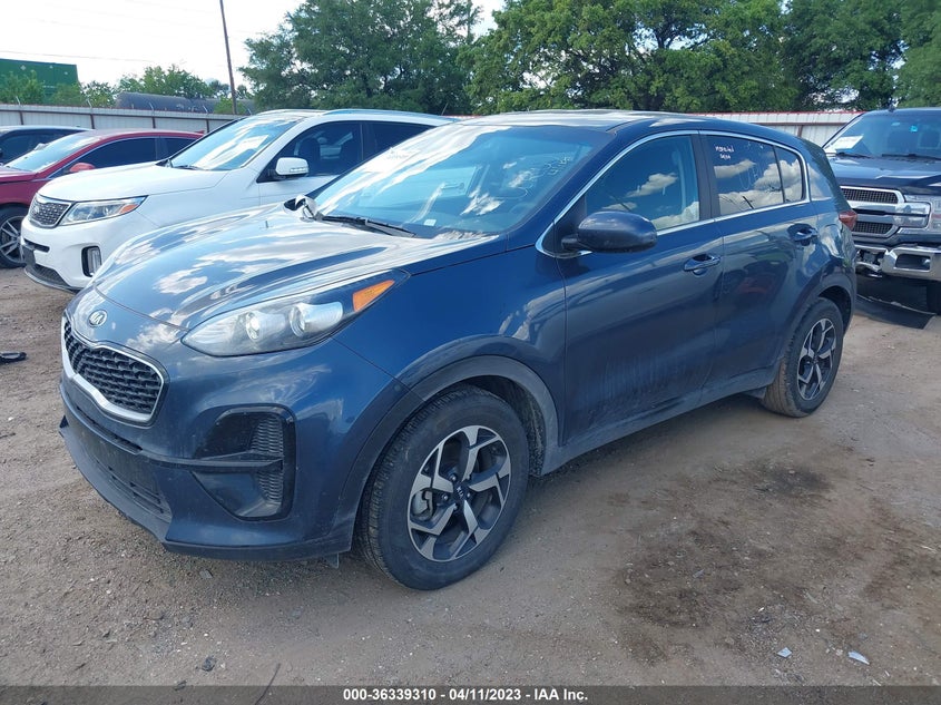 VIN KNDPM3AC6N7003349 2022 KIA SPORTAGE LX