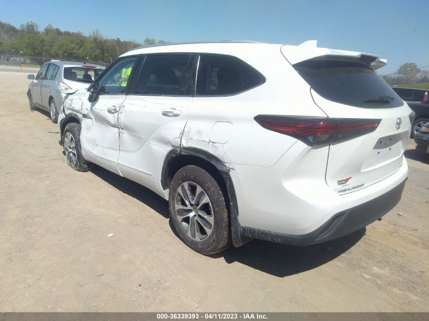 2023 TOYOTA HIGHLANDER L/LE/XLE/XSE/LIMITED - 5TDKDRBH3PS013742