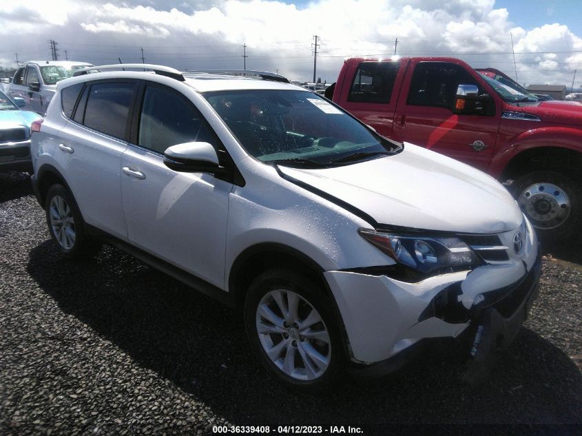 2014 TOYOTA RAV4 LIMITED - 2T3DFREV6EW195386