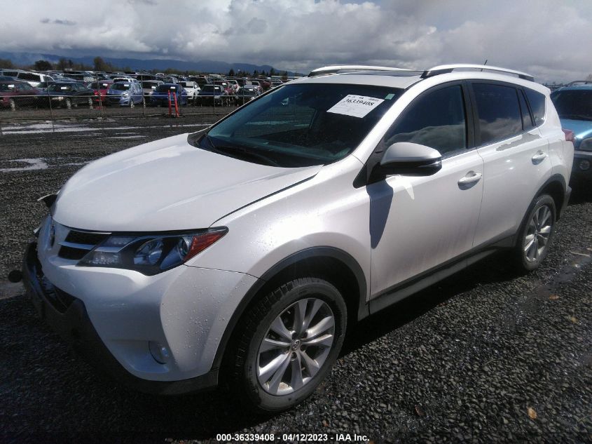 2014 TOYOTA RAV4 LIMITED - 2T3DFREV6EW195386