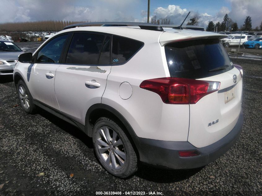 2014 TOYOTA RAV4 LIMITED - 2T3DFREV6EW195386