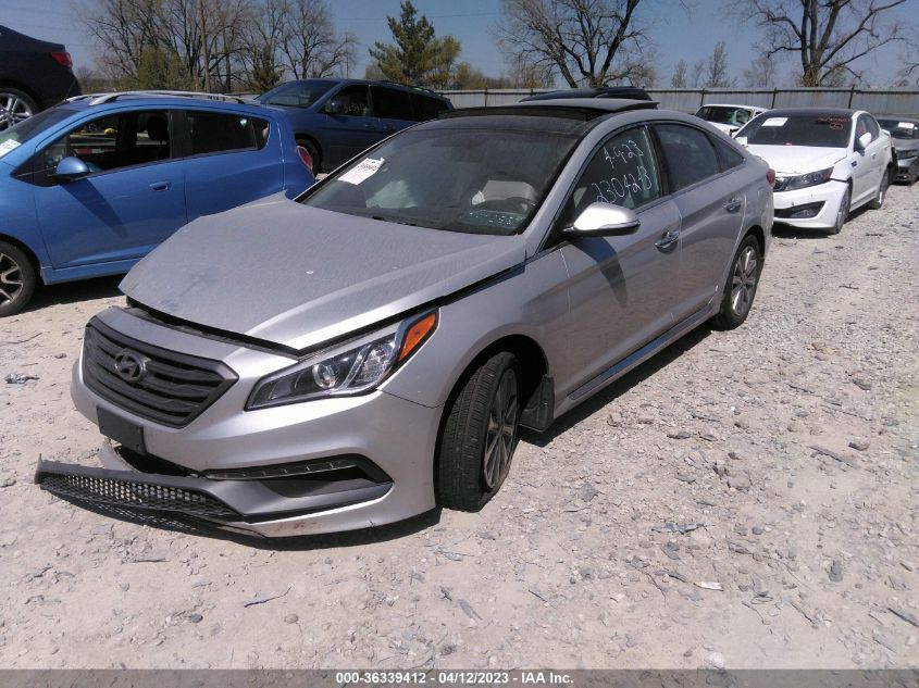 2016 HYUNDAI SONATA 2.4L LIMITED - 5NPE34AF6GH389330