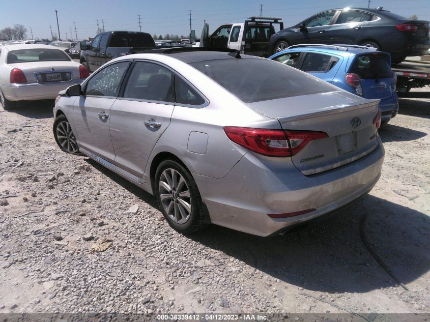 2016 HYUNDAI SONATA 2.4L LIMITED - 5NPE34AF6GH389330