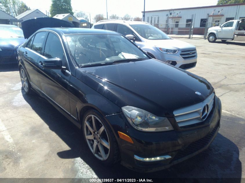 2013 MERCEDES-BENZ C-CLASS C 250 - WDDGF4HB8DR300726