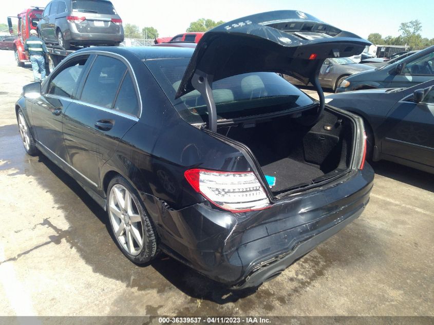 2013 MERCEDES-BENZ C-CLASS C 250 - WDDGF4HB8DR300726