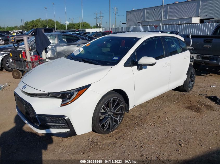 2020 TOYOTA COROLLA SE/NIGHTSHADE - JTDS4RCE1LJ033404