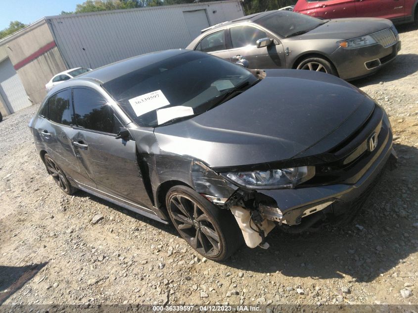 2019 HONDA CIVIC HATCHBACK SPORT - SHHFK7H44KU225948