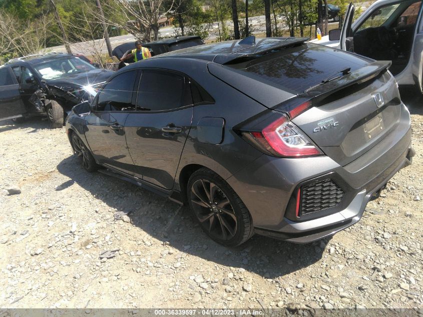 2019 HONDA CIVIC HATCHBACK SPORT - SHHFK7H44KU225948