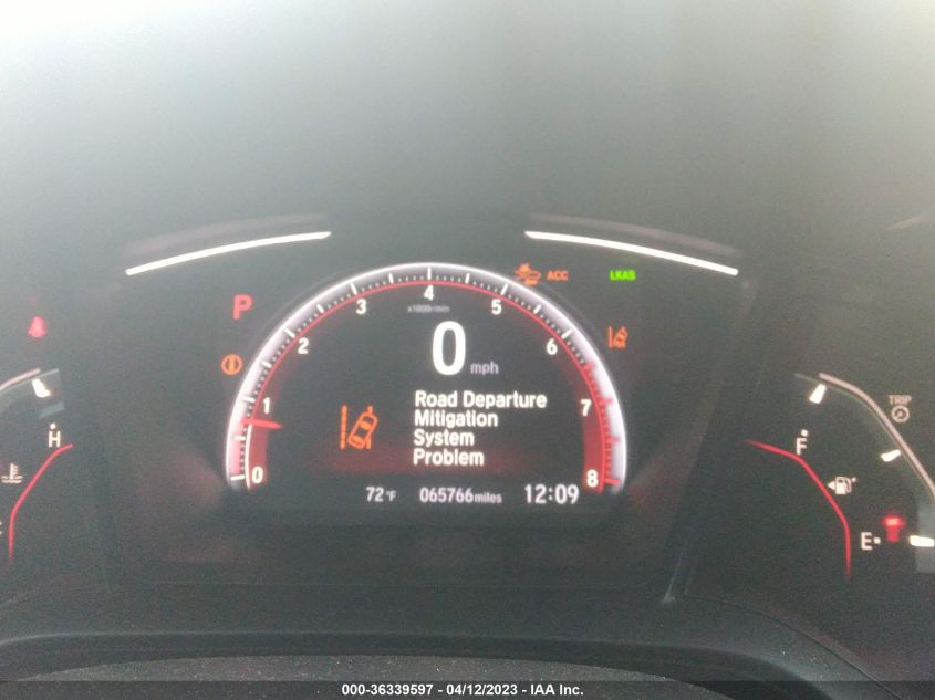 2019 HONDA CIVIC HATCHBACK SPORT - SHHFK7H44KU225948