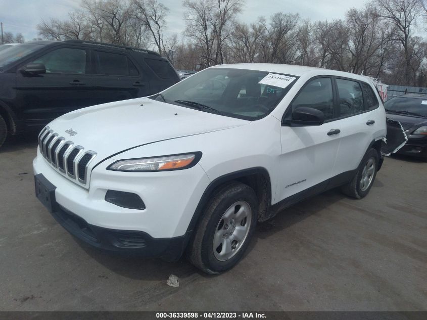 2017 JEEP CHEROKEE SPORT - 1C4PJMAB3HW664367