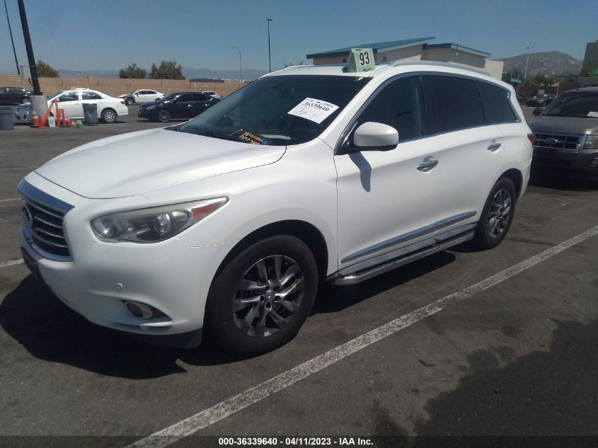 2013 INFINITI JX - 5N1AL0MM0DC325997