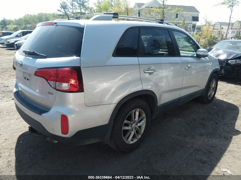 2014 KIA SORENTO LX - 5XYKT3A66EG440570