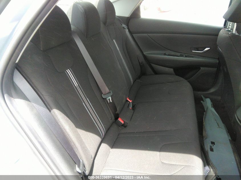 2022 HYUNDAI ELANTRA HYBRID BLUE KMHLM4AJ4NU013992