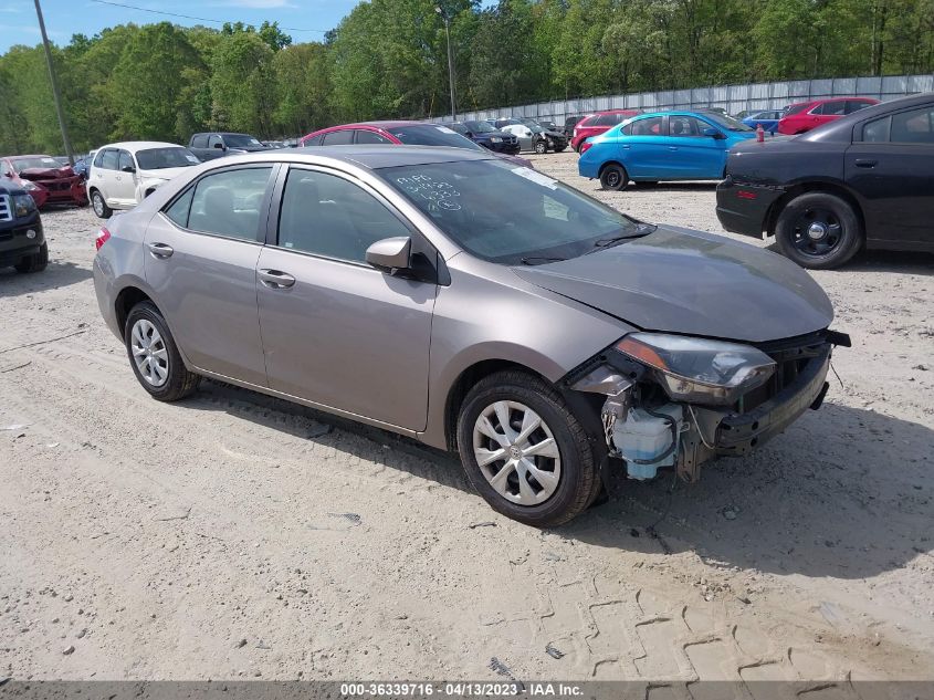 2015 TOYOTA COROLLA LE ECO - 2T1BPRHE1FC326333