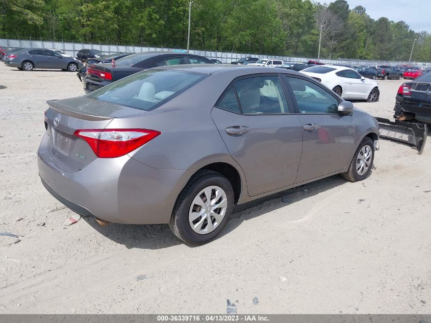 2015 TOYOTA COROLLA LE ECO - 2T1BPRHE1FC326333