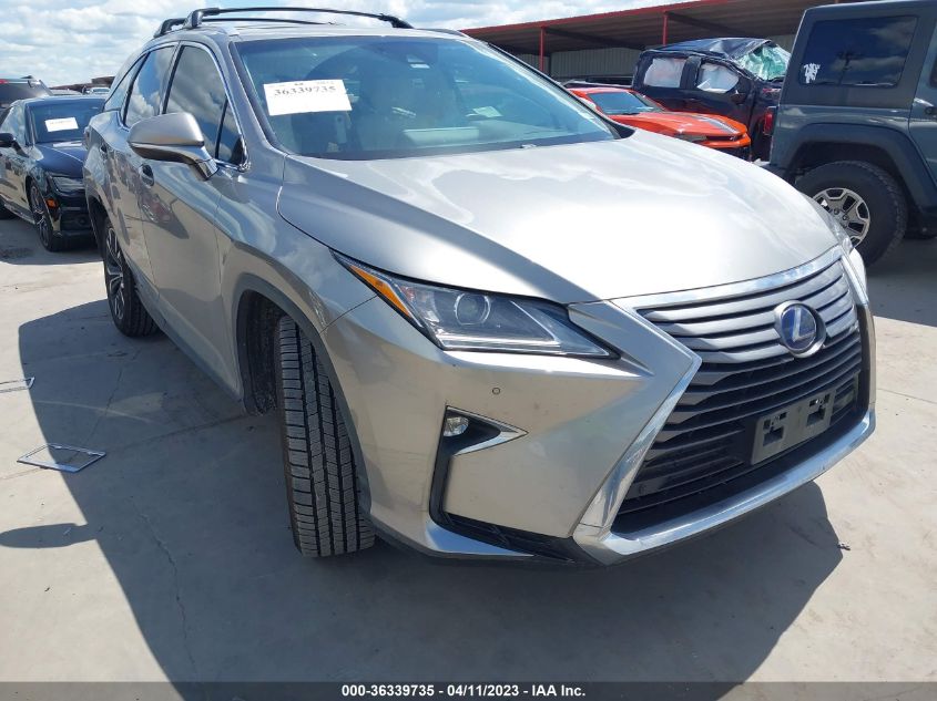 2018 LEXUS RX RX 450HL - JTJDGKCA4J2002107
