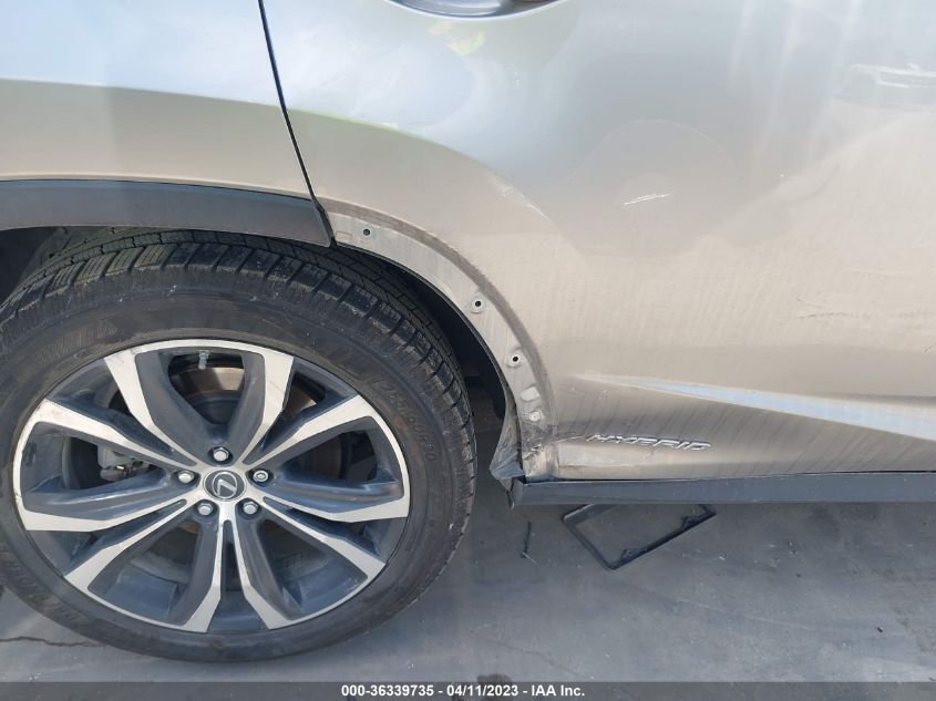 2018 LEXUS RX RX 450HL - JTJDGKCA4J2002107