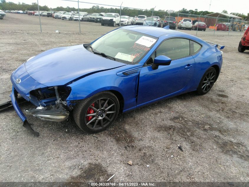 2017 SUBARU BRZ LIMITED - JF1ZCAC1XH9606010