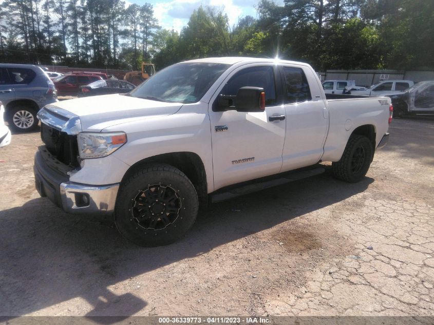 2014 TOYOTA TUNDRA 4WD TRUCK SR/SR5 - 5TFUW5F18EX376666