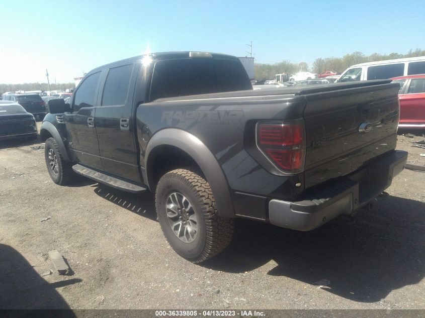 2013 FORD F-150 SVT RAPTOR - 1FTFW1R68DFC02982