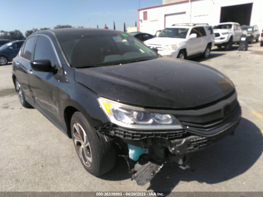 2016 HONDA ACCORD SEDAN LX - 1HGCR2F34GA212857