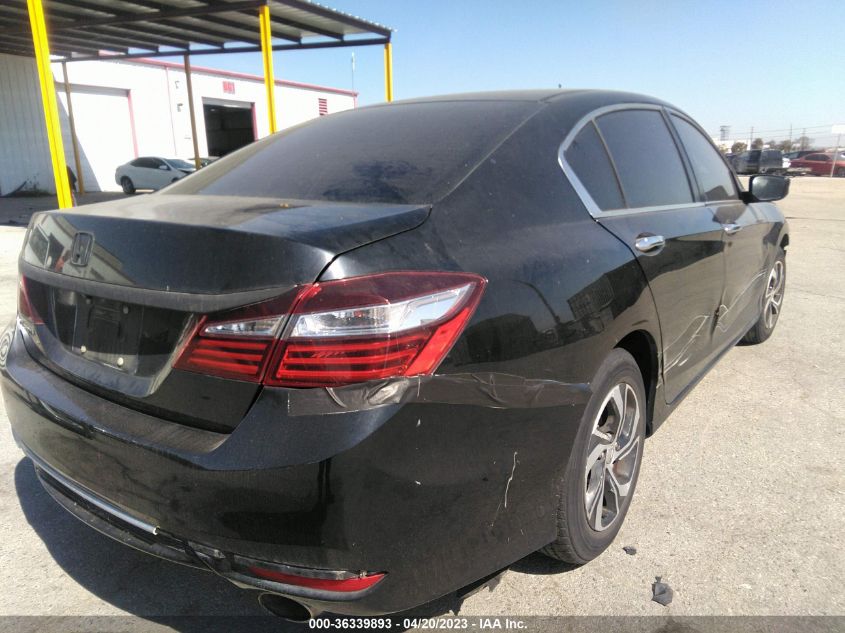 2016 HONDA ACCORD SEDAN LX - 1HGCR2F34GA212857