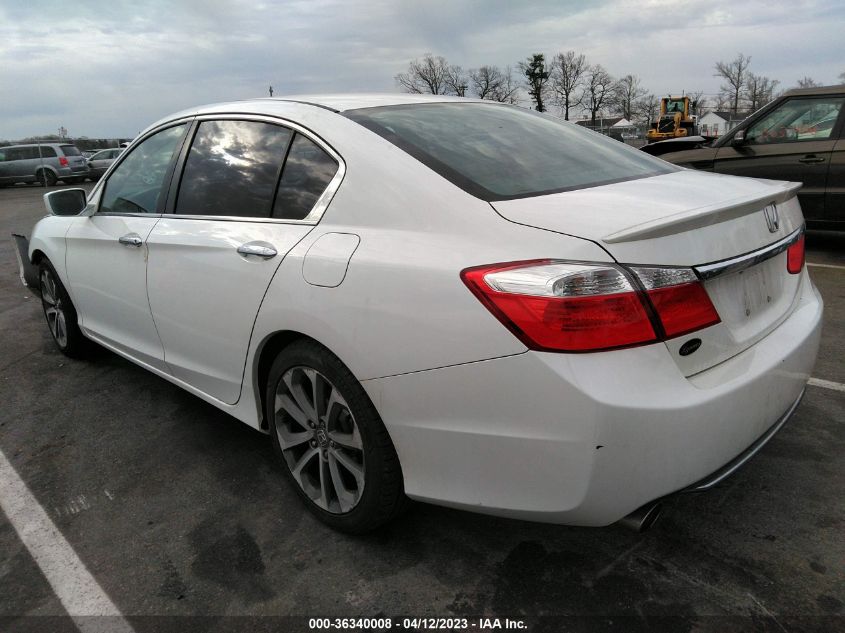 2014 HONDA ACCORD SEDAN SPORT - 1HGCR2F56EA250556