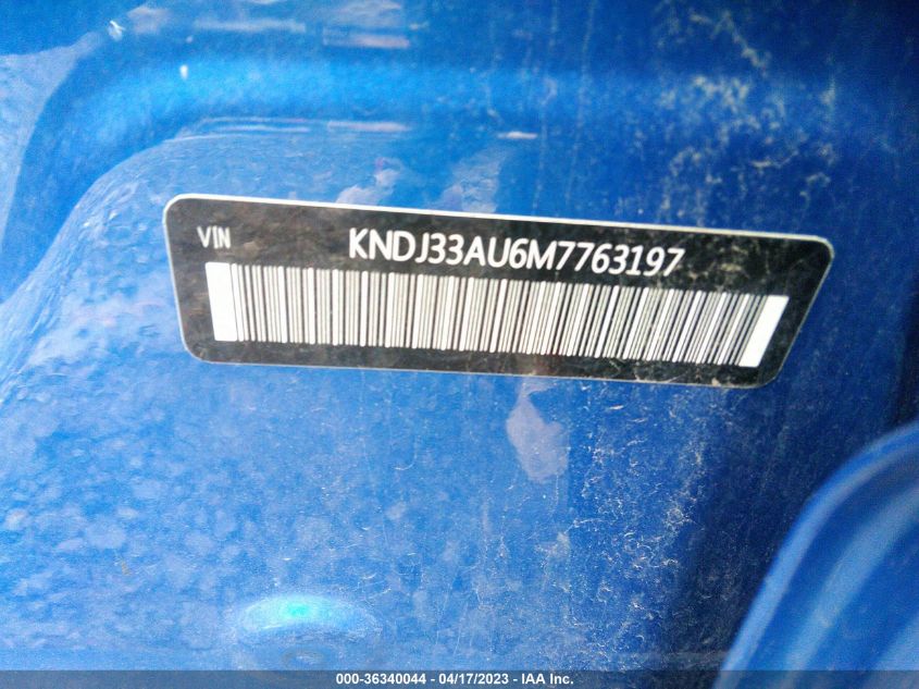 2021 KIA SOUL EX/EX+ - KNDJ33AU6M7763197