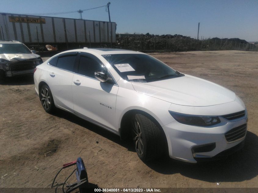 2017 CHEVROLET MALIBU LT - 1G1ZE5ST5HF174015