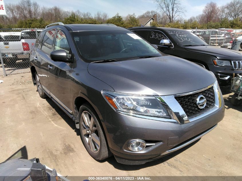 2016 NISSAN PATHFINDER PLATINUM - 5N1AR2MM4GC653874