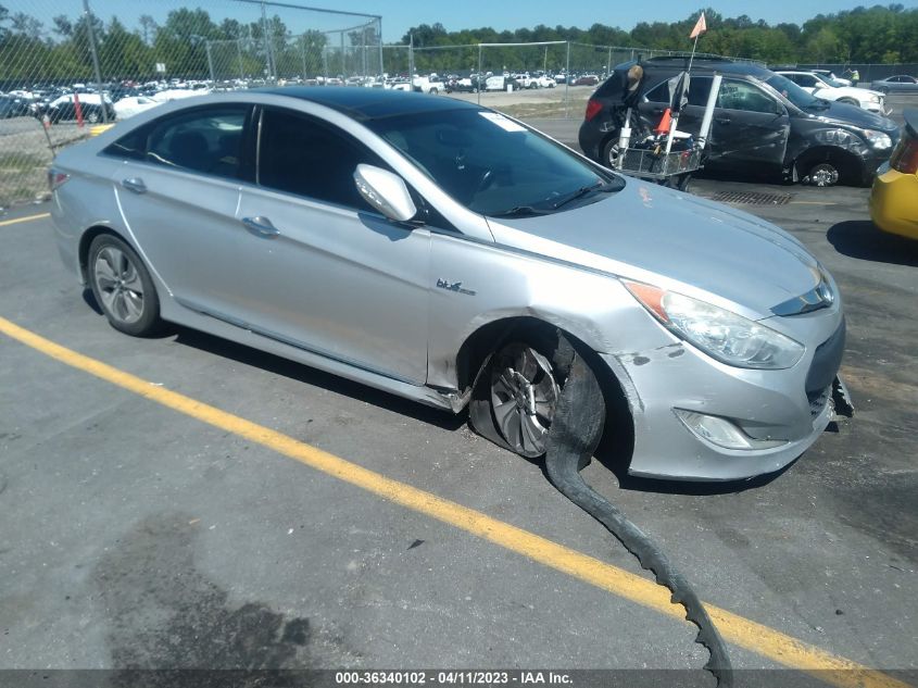 2014 HYUNDAI SONATA HYBRID LIMITED - KMHEC4A41EA103964