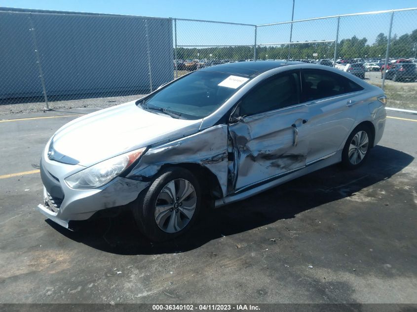 2014 HYUNDAI SONATA HYBRID LIMITED - KMHEC4A41EA103964