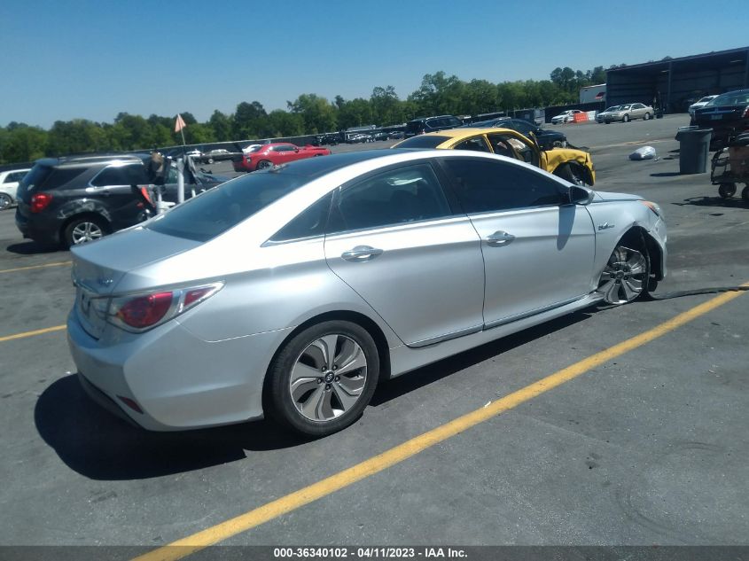 2014 HYUNDAI SONATA HYBRID LIMITED - KMHEC4A41EA103964
