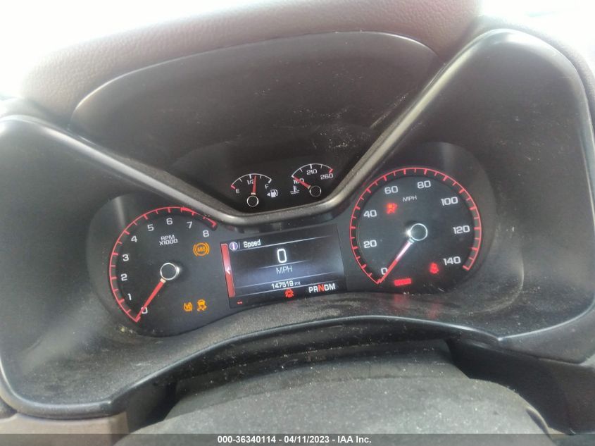 2015 GMC CANYON 4WD SLE - 1GTG6BE35F1177397