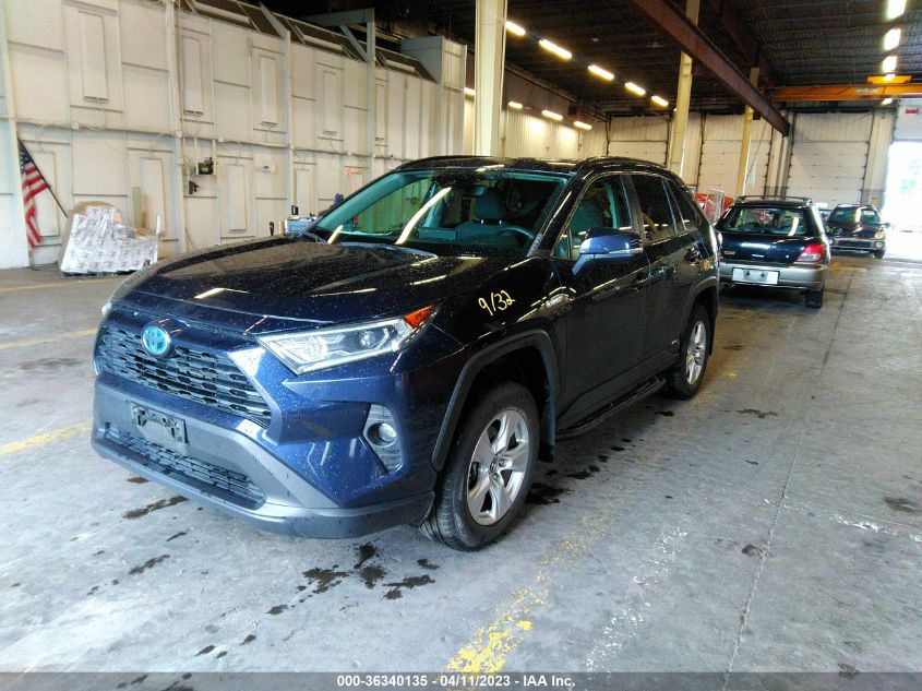 2020 TOYOTA RAV4 HYBRID XLE - 2T3RWRFV7LW053971