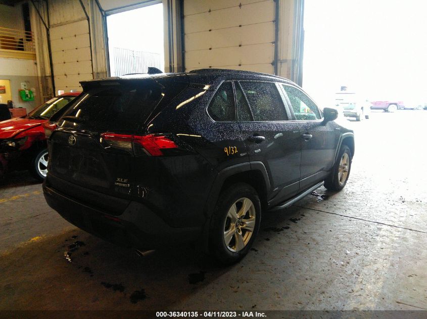 2020 TOYOTA RAV4 HYBRID XLE - 2T3RWRFV7LW053971