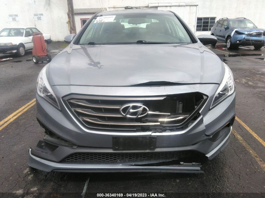 2016 HYUNDAI SONATA 2.4L SPORT - 5NPE34AF4GH362837