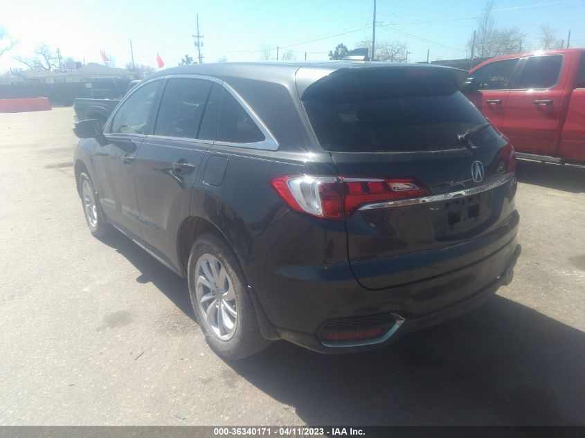 2016 ACURA RDX TECH PKG/TECH - 5J8TB4H58GL015726