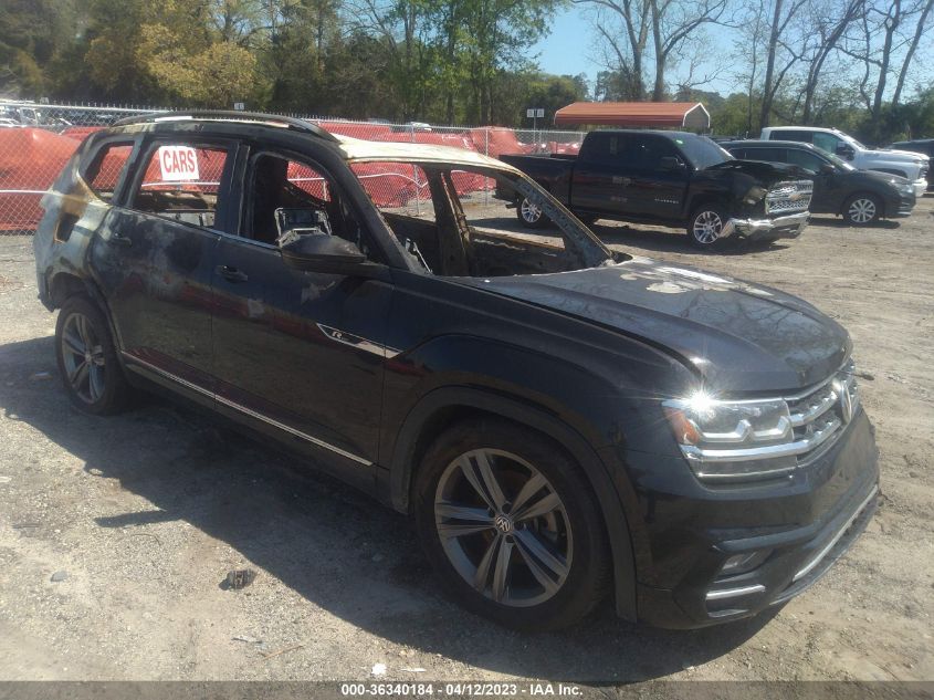 2019 VOLKSWAGEN ATLAS 3.6L V6 SE W - 1V2XR2CA0KC581732