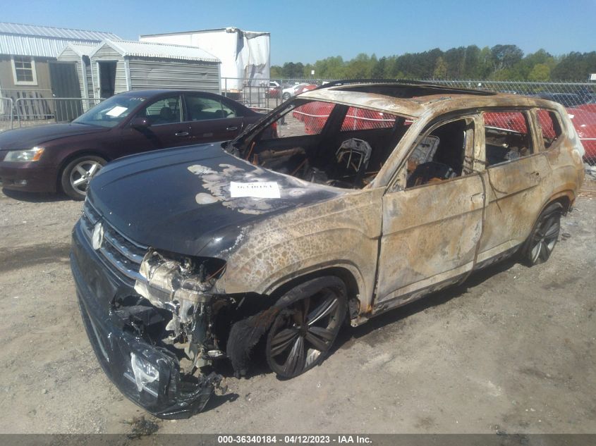 2019 VOLKSWAGEN ATLAS 3.6L V6 SE W - 1V2XR2CA0KC581732