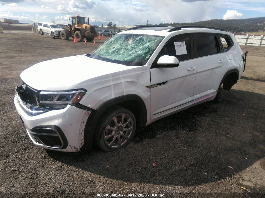2021 VOLKSWAGEN ATLAS 3.6L V6 SE W - 1V2RR2CA1MC517856