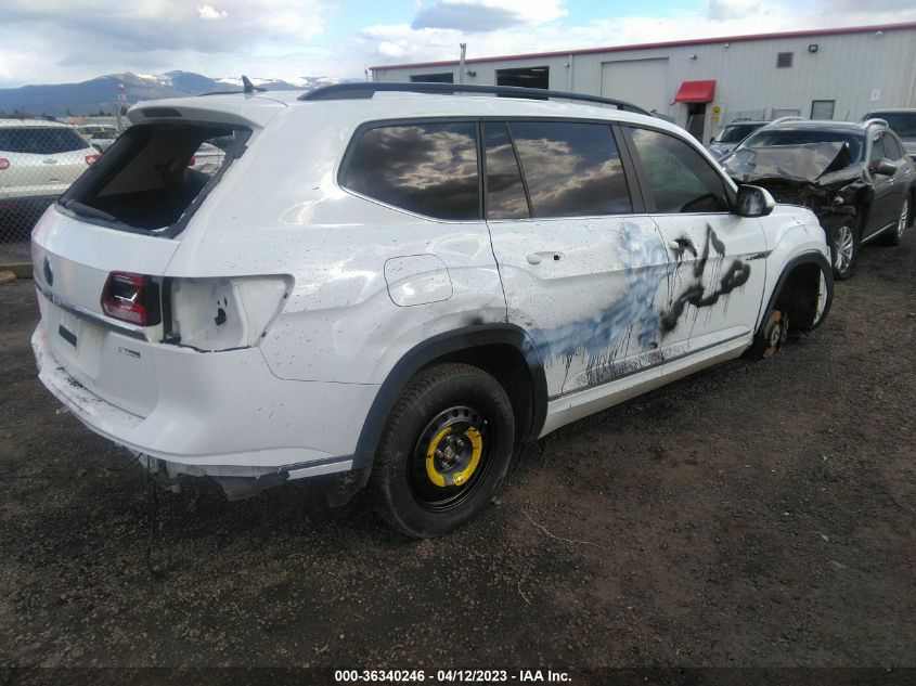 2021 VOLKSWAGEN ATLAS 3.6L V6 SE W - 1V2RR2CA1MC517856