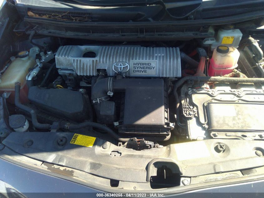 2013 TOYOTA PRIUS ONE/TWO/THREE/FOUR/FIVE - JTDKN3DU7D5604940