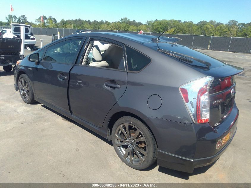 2013 TOYOTA PRIUS ONE/TWO/THREE/FOUR/FIVE - JTDKN3DU7D5604940