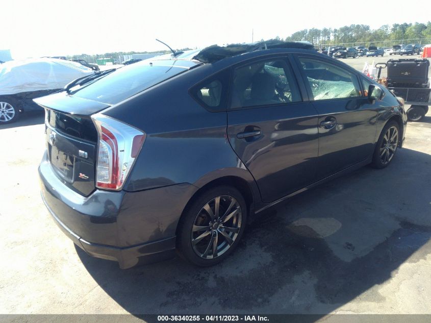 2013 TOYOTA PRIUS ONE/TWO/THREE/FOUR/FIVE - JTDKN3DU7D5604940
