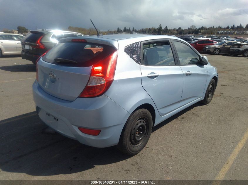 2014 HYUNDAI ACCENT GS - KMHCT5AE1EU149234