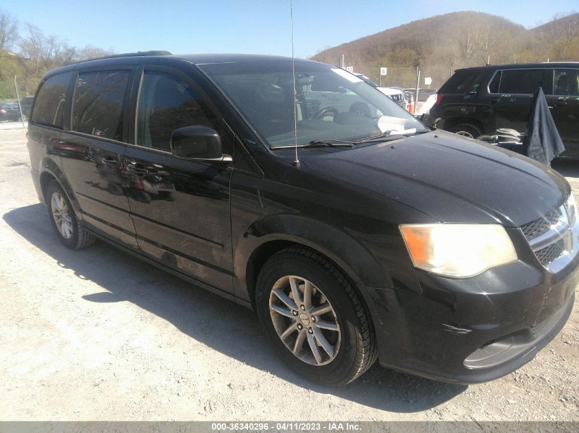 2013 DODGE GRAND CARAVAN SXT - 2C4RDGCGXDR718812