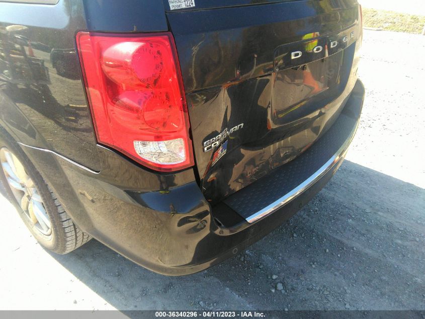 2013 DODGE GRAND CARAVAN SXT - 2C4RDGCGXDR718812