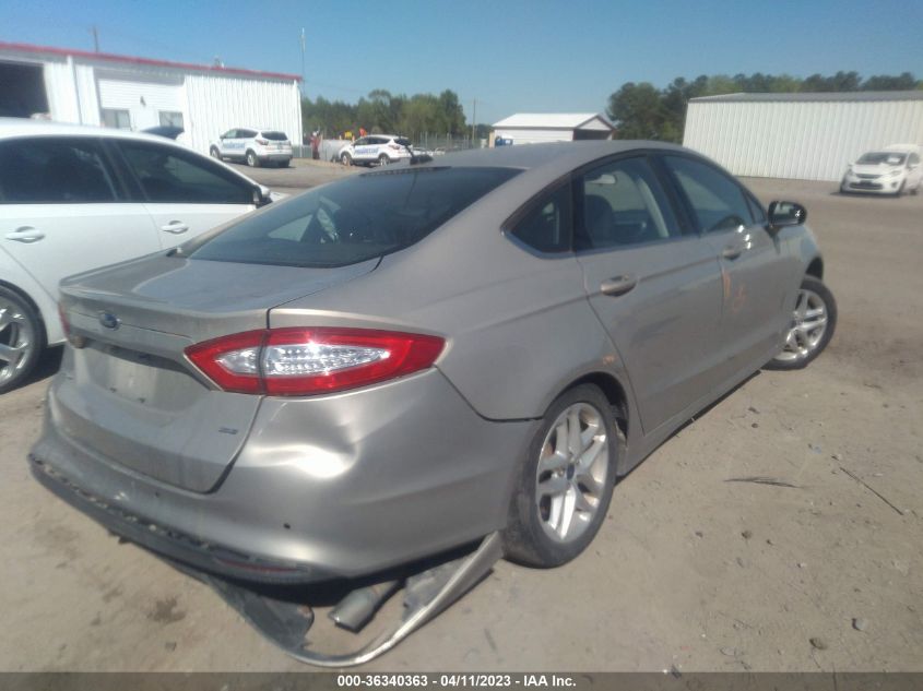 2016 FORD FUSION SE - 3FA6P0H76GR209654