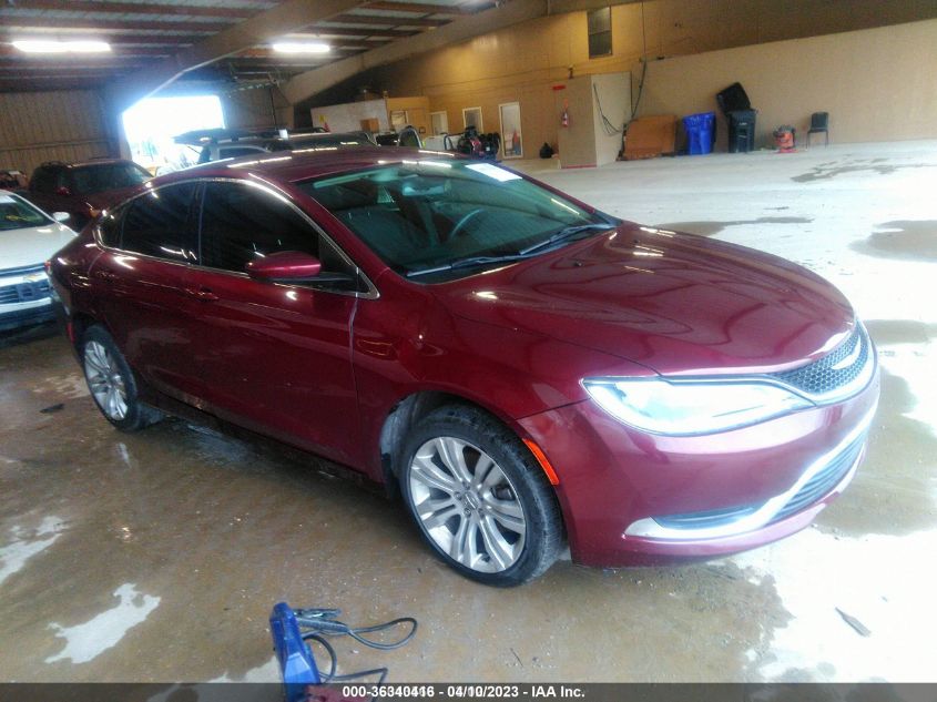 2015 CHRYSLER 200 LIMITED - 1C3CCCAB2FN527186